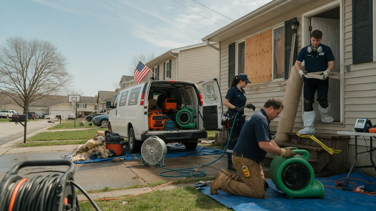 Water Damage Restoration in Postville, IA near me